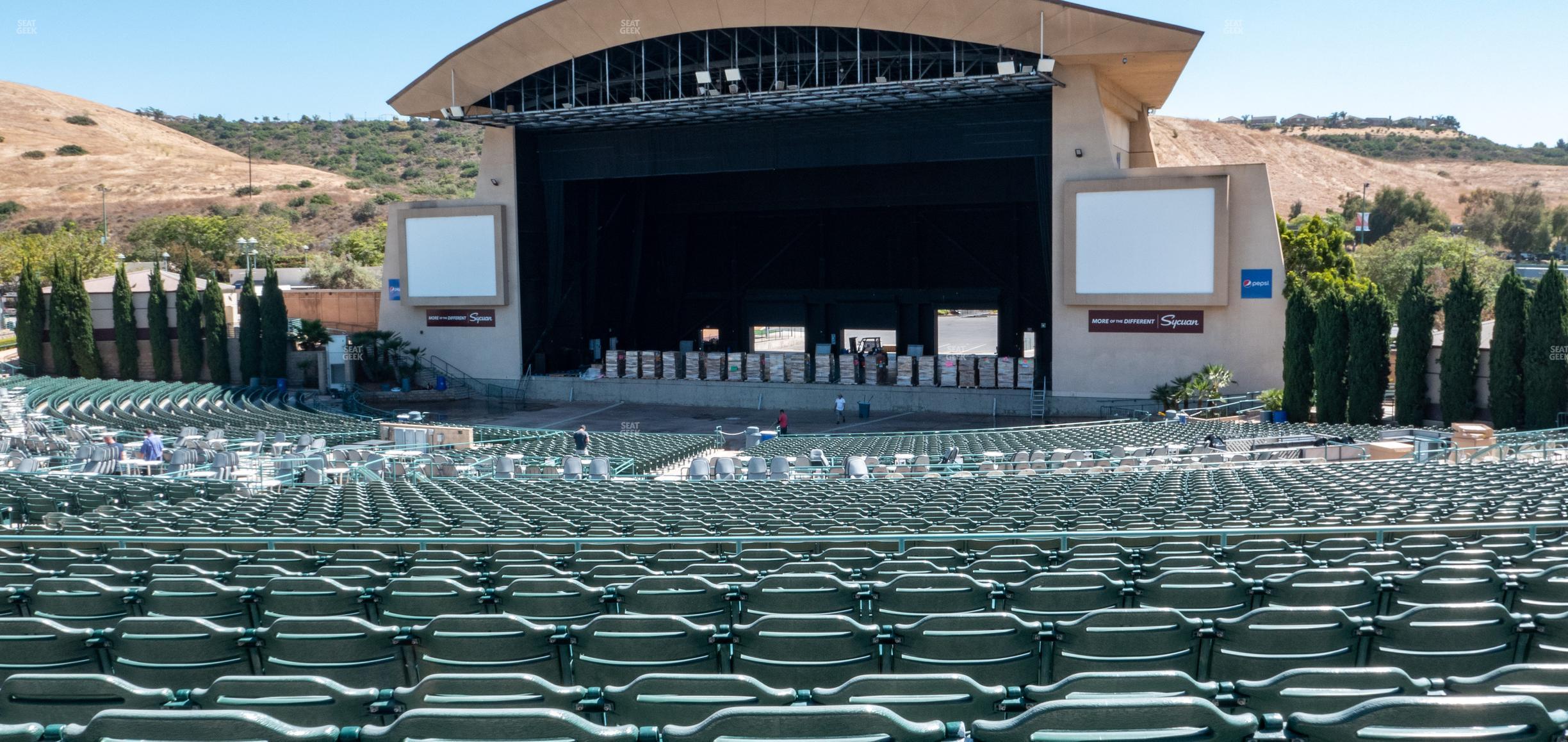 Seating view for North Island Credit Union Amphitheatre Section Upper 302