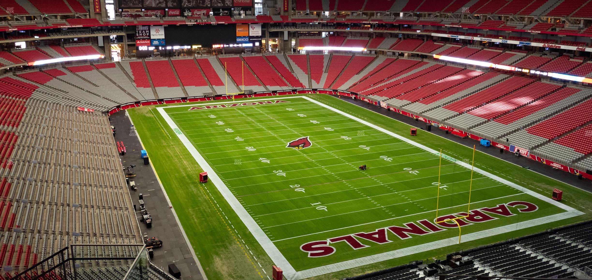 Seating view for State Farm Stadium Section Terrace 401