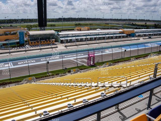 Seating view for Homestead-Miami Speedway Section Speedway Club 331