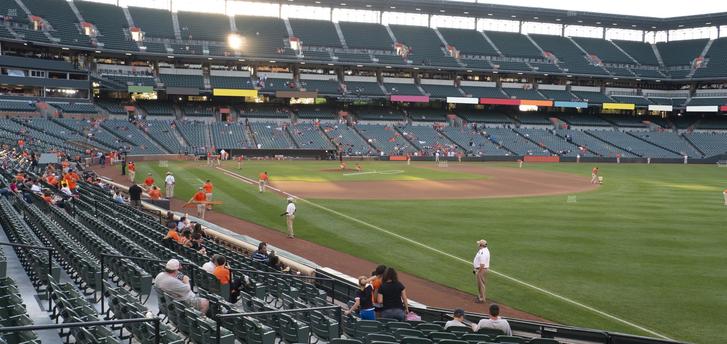 Seating view for Oriole Park at Camden Yards Section 10