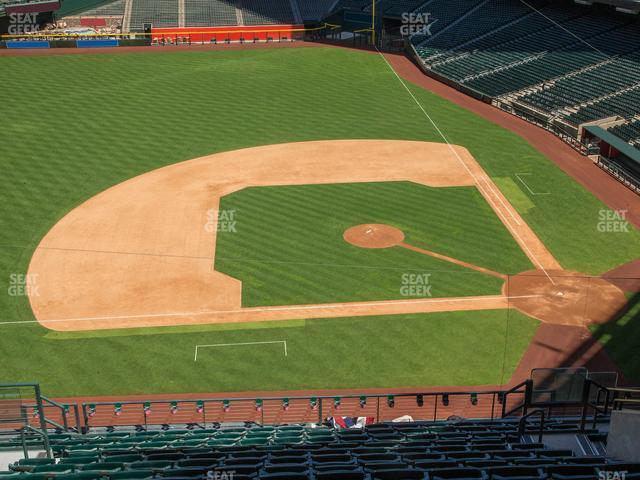 Seating view for Chase Field Section 322