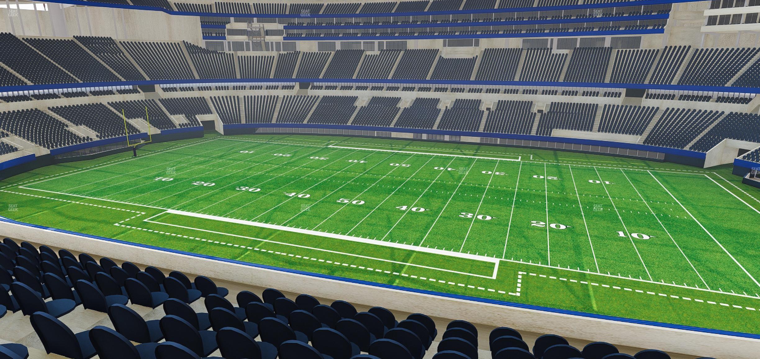 Seating view for SoFi Stadium Section Club 248