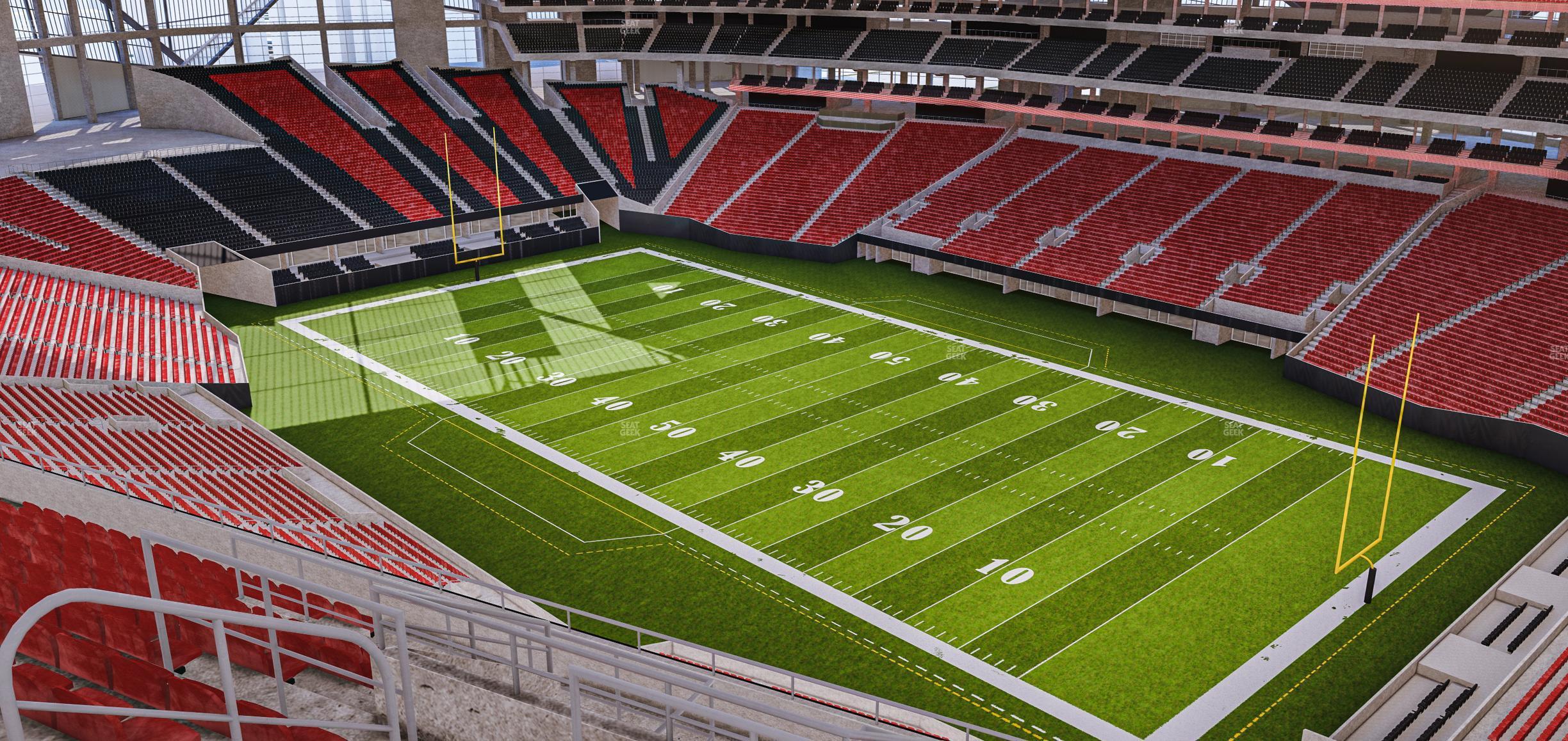 Seating view for Mercedes-Benz Stadium Section 333