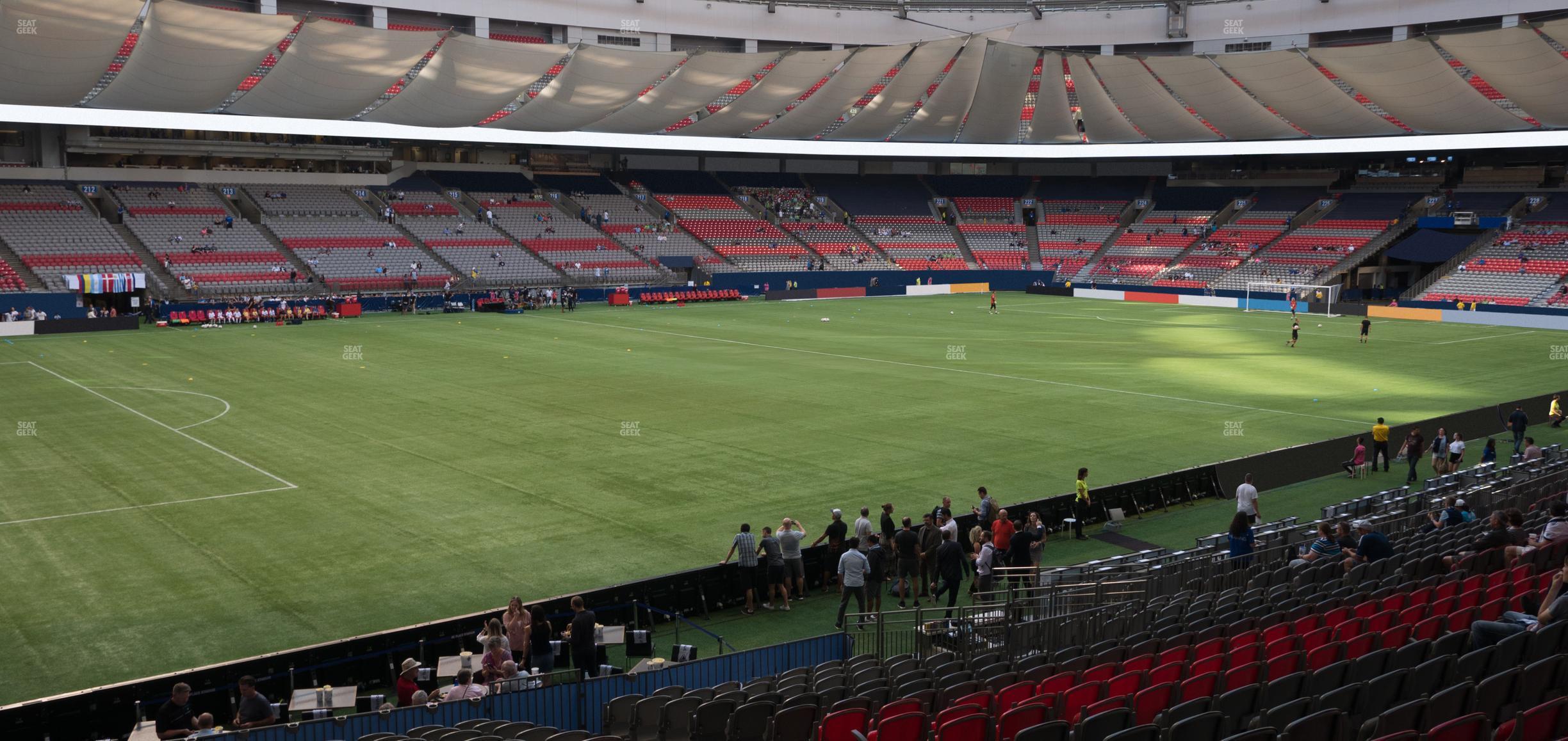 Seating view for BC Place Stadium Section 246