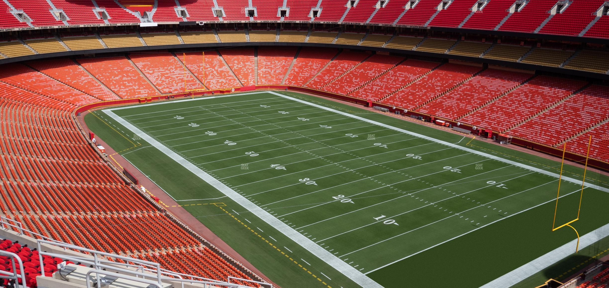 Seating view for GEHA Field at Arrowhead Stadium Section 317