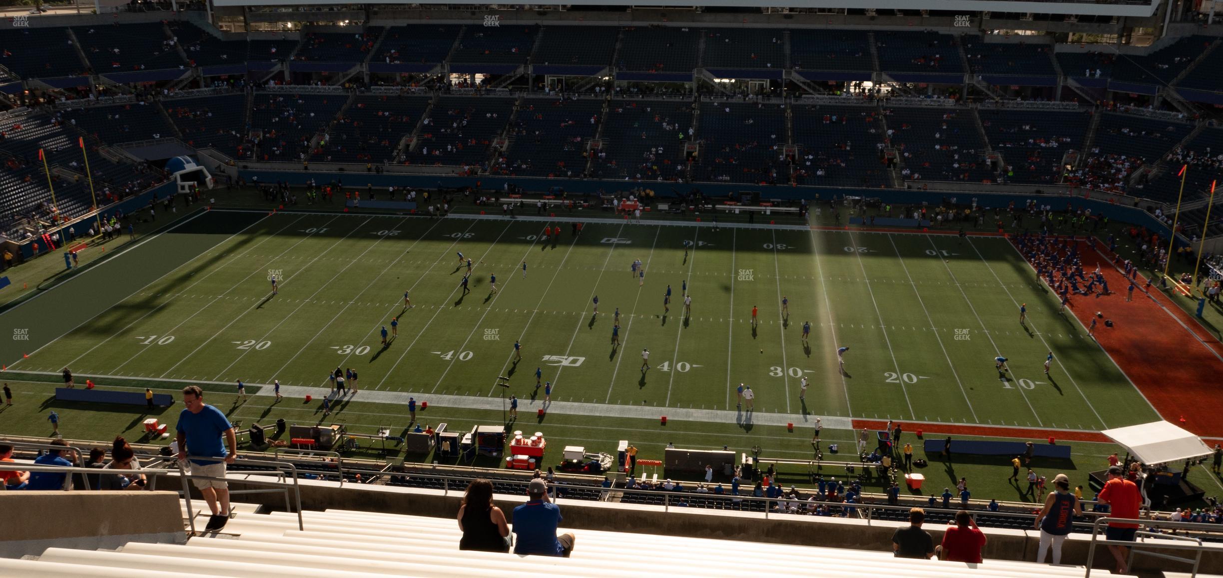 Seating view for Camping World Stadium Section 207