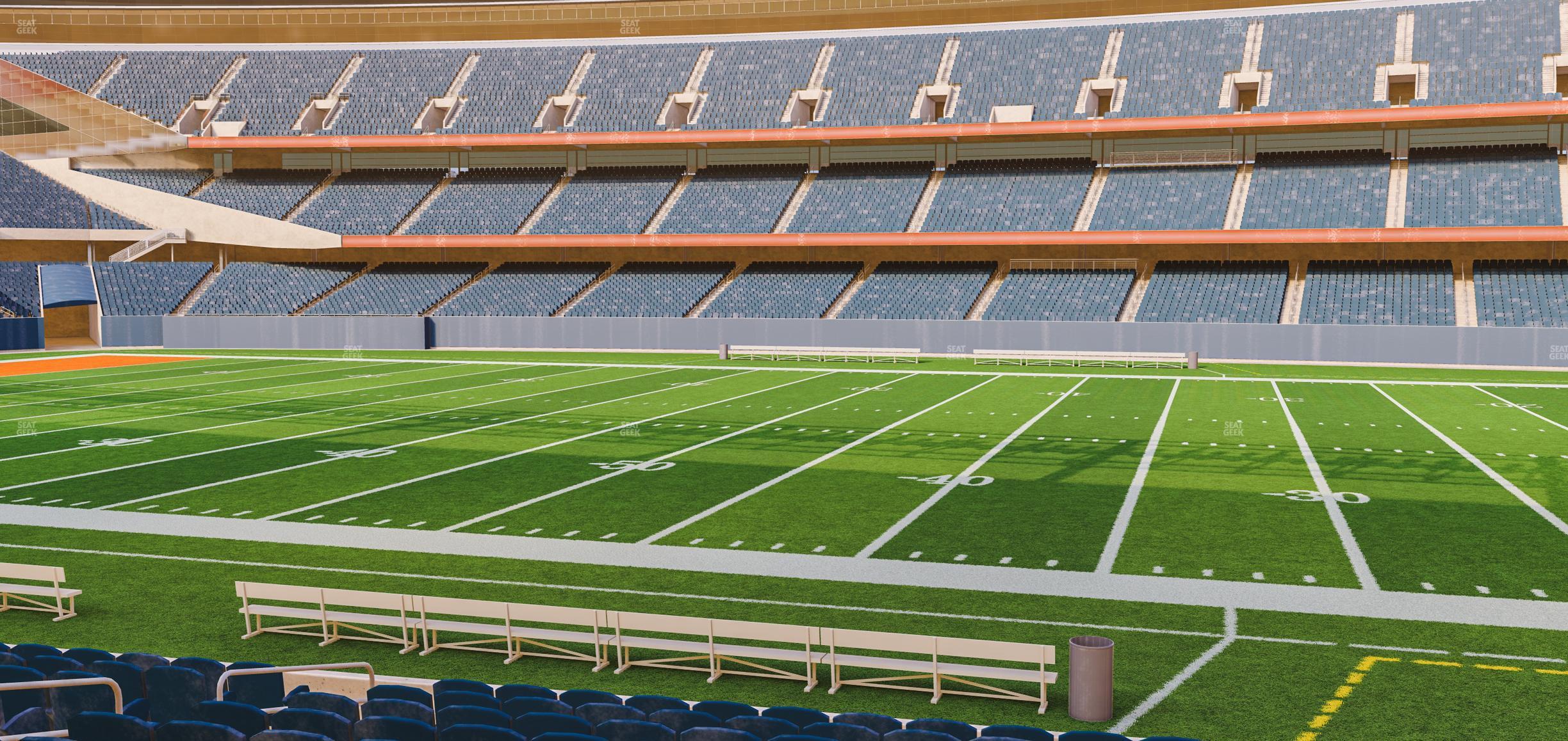 Seating view for Soldier Field Section 134