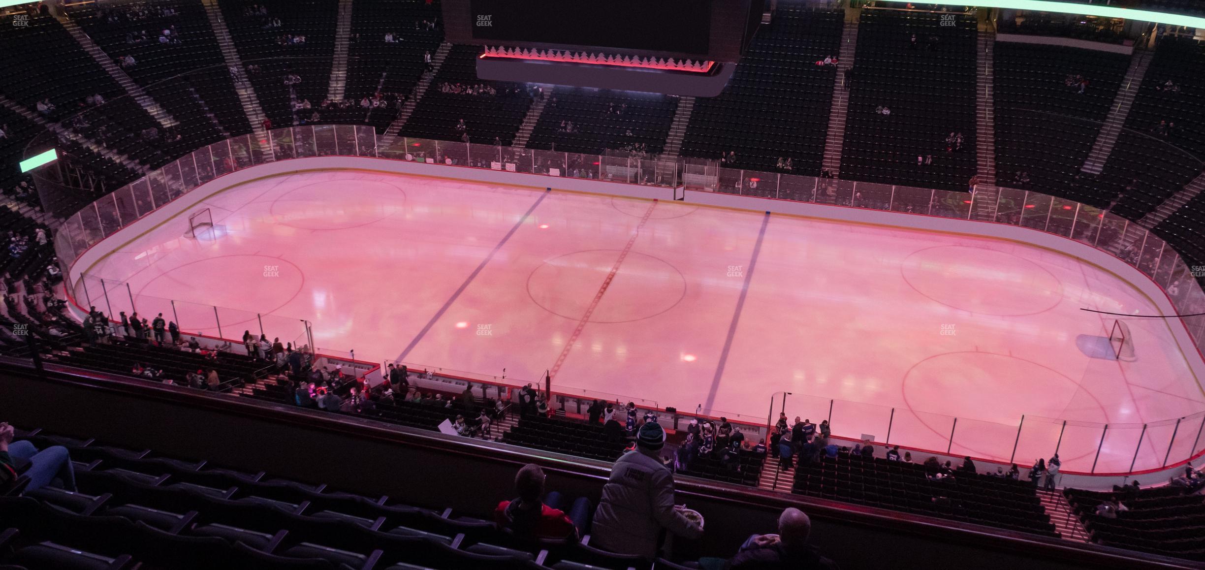 Seating view for Xcel Energy Center Section 218