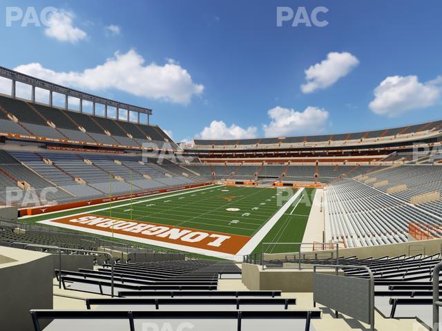 Seating view for Darrell K Royal - Texas Memorial Stadium Section 35