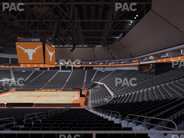 Seating view for Moody Center ATX Section 117