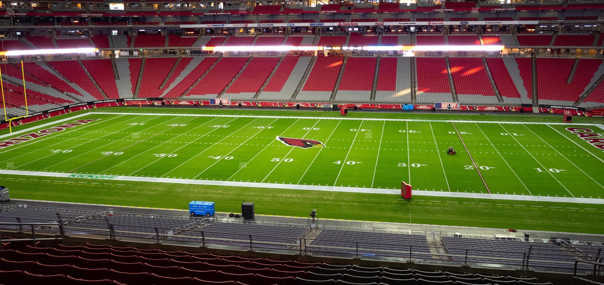 Seating view for State Farm Stadium Section 210