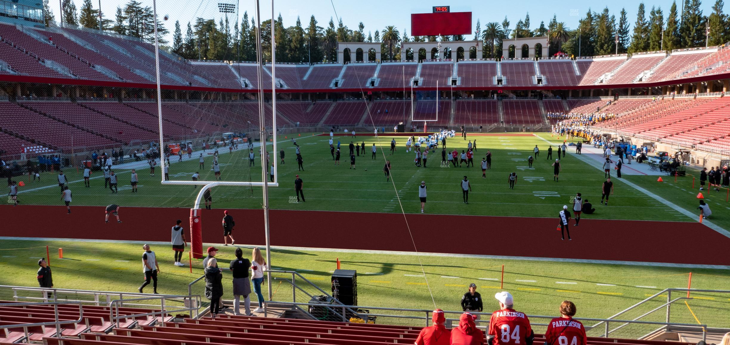 Seating view for Stanford Stadium Section 102