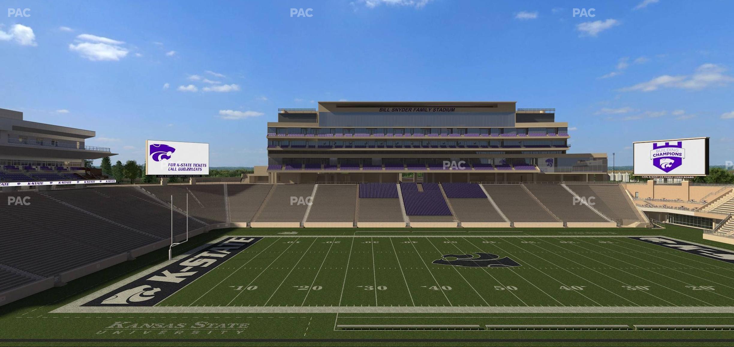 Seating view for Bill Snyder Family Stadium Section 225