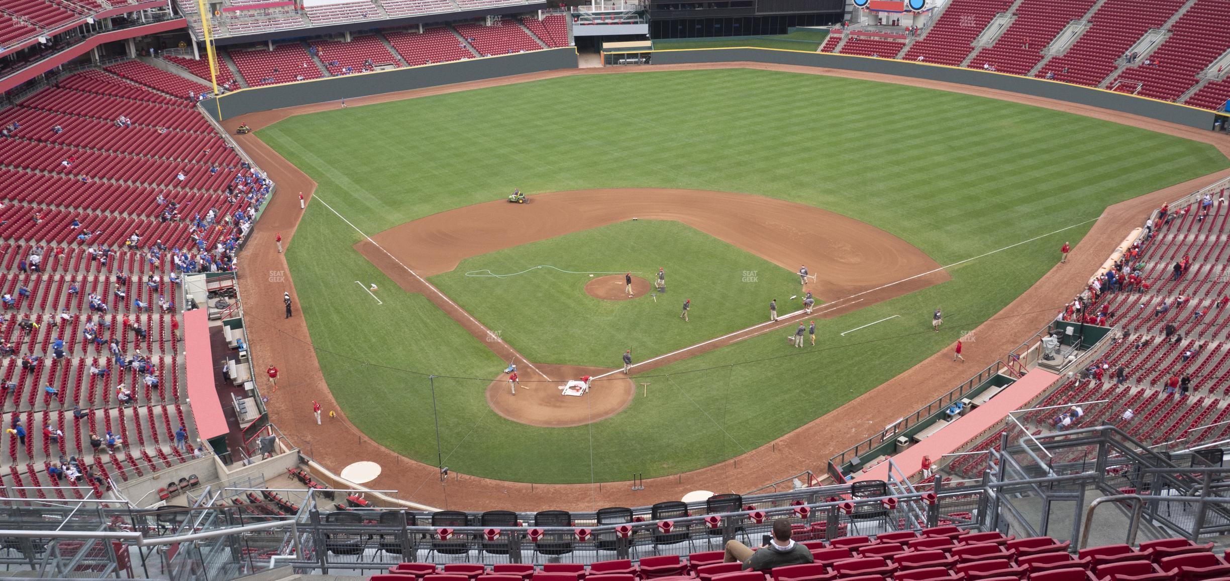 Seating view for Great American Ball Park Section 525