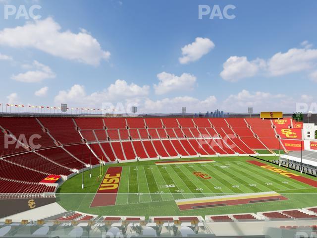 Seating view for Los Angeles Memorial Coliseum Section Suite 519