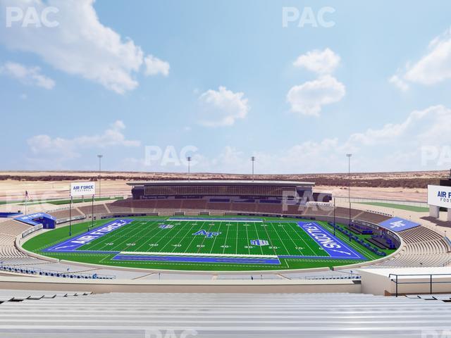 Seating view for Falcon Stadium Section U 6