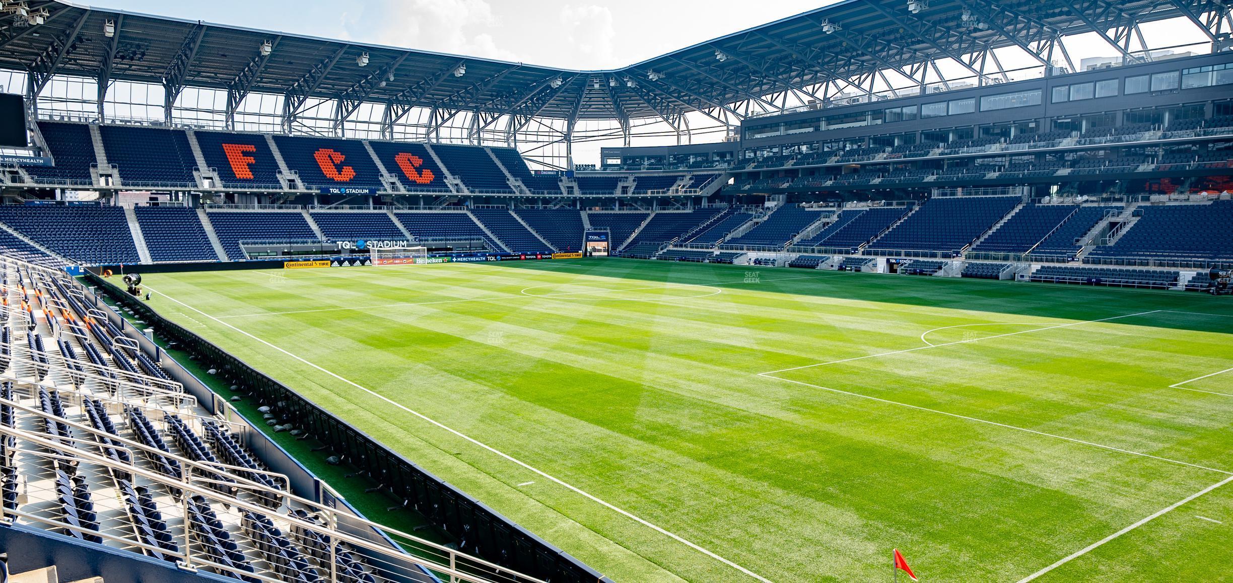 Seating view for TQL Stadium Section 112