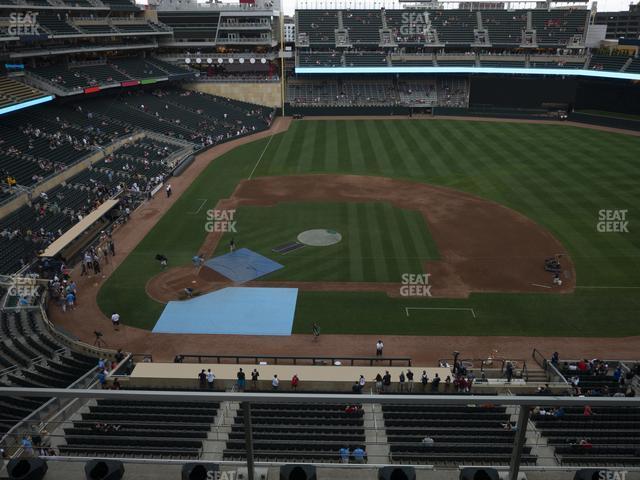 Seating view for Target Field Section 210