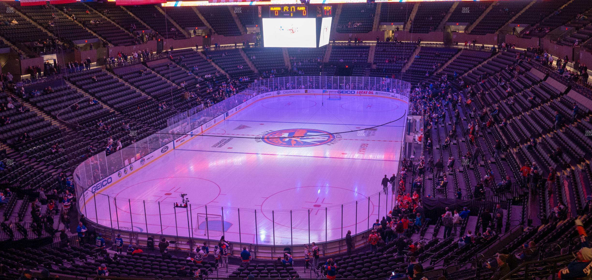 Seating view for Nassau Coliseum Section 230