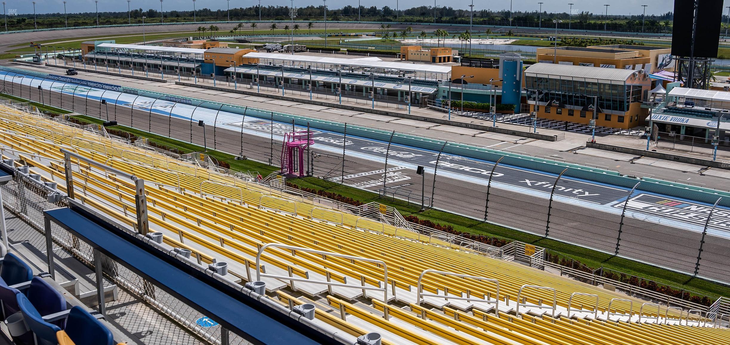 Seating view for Homestead-Miami Speedway Section Speedway Club 323