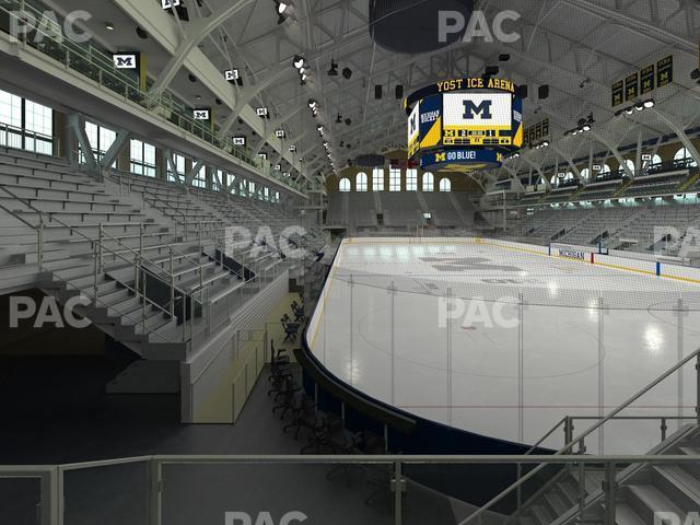 Seating view for Yost Arena Section 10