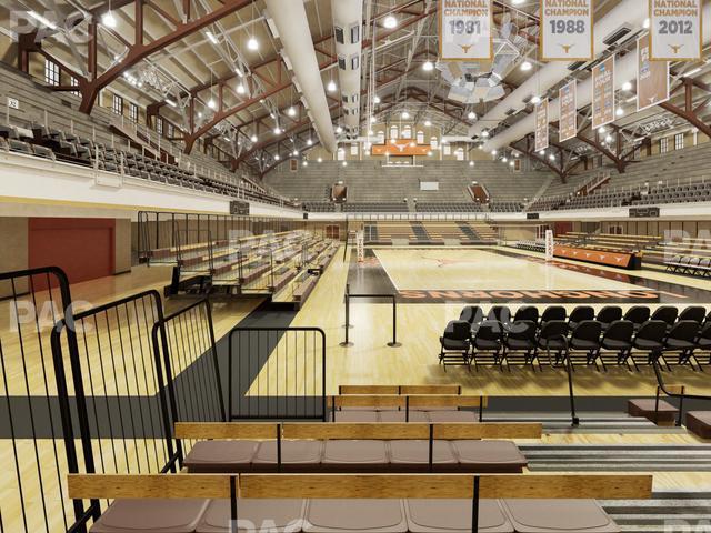 Seating view for Gregory Gym Section Floor 8