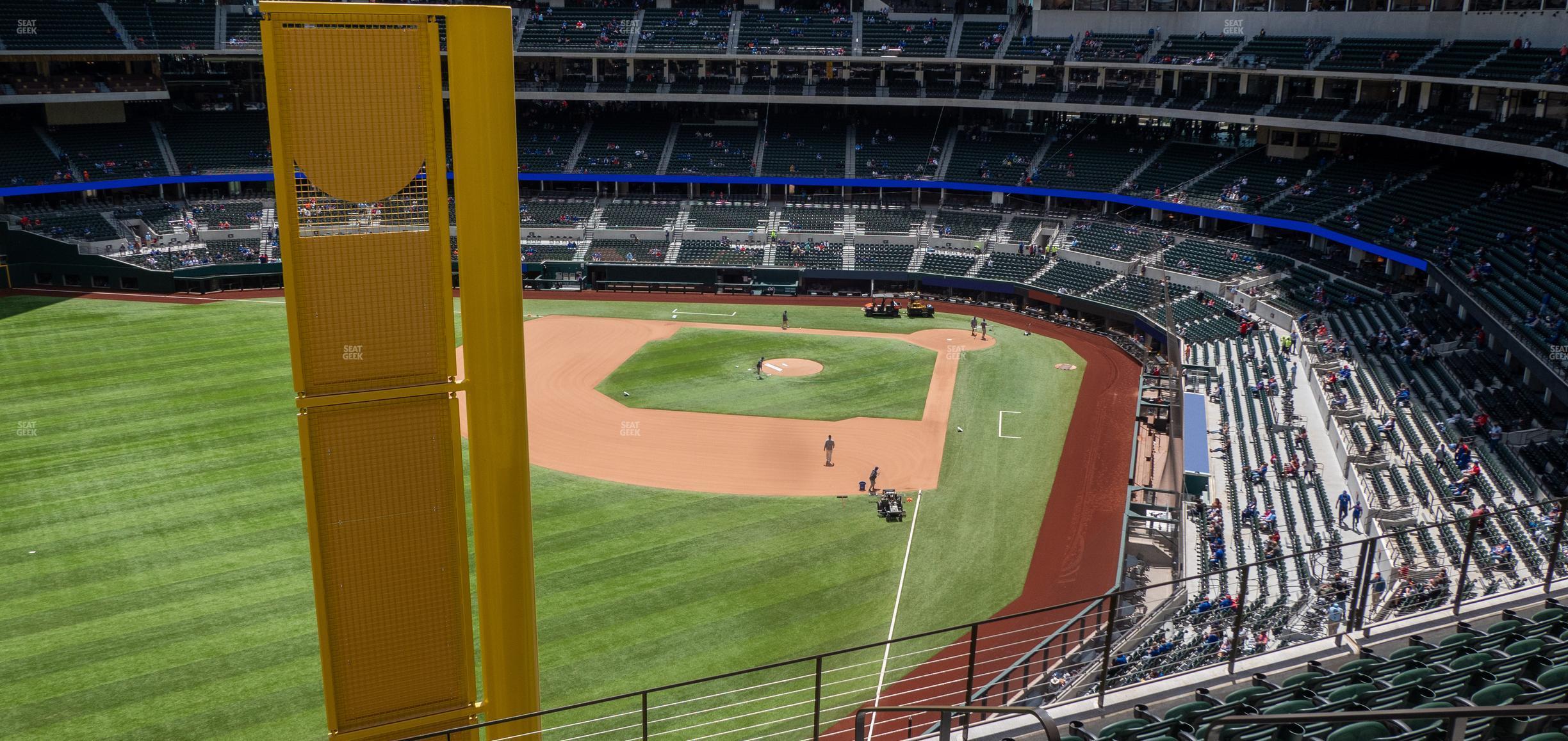 Seating view for Globe Life Field Section 201