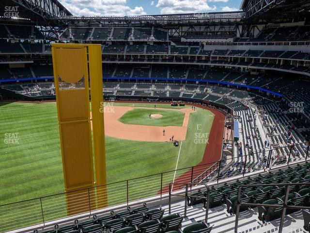 Seating view for Globe Life Field Section 201