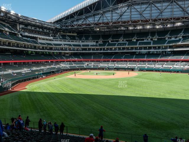 Seating view for Globe Life Field Section 131