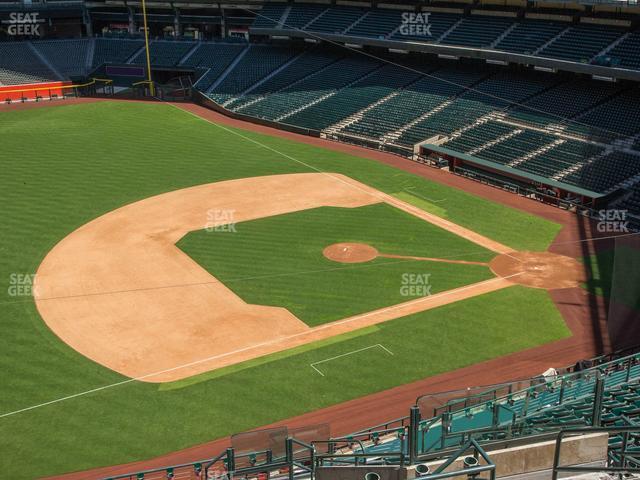 Seating view for Chase Field Section 325