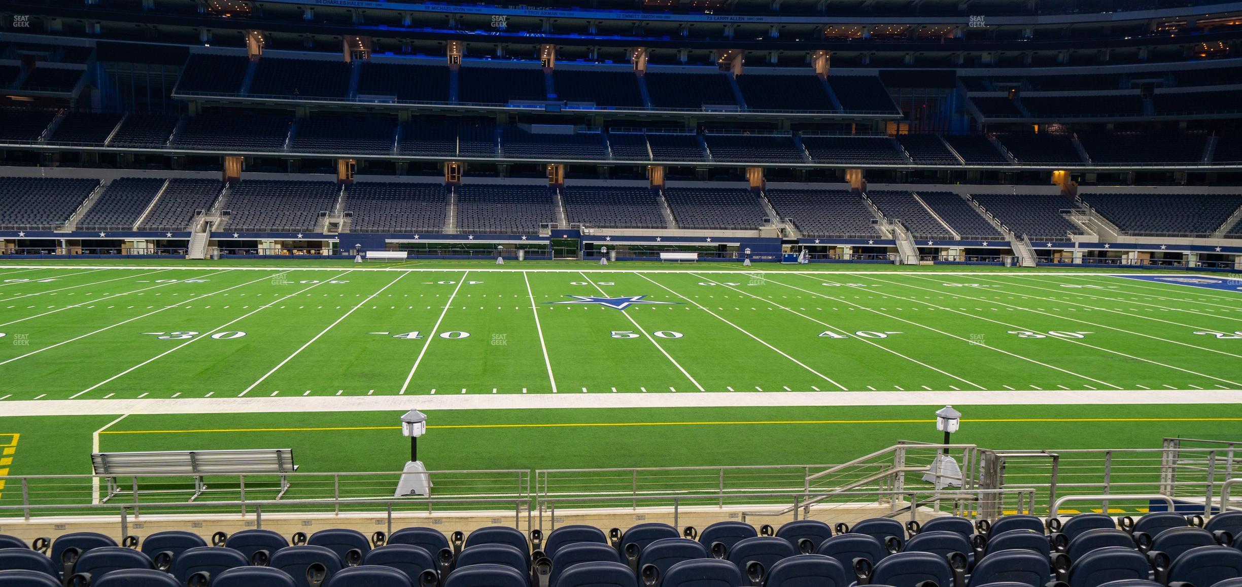 Seating view for AT&T Stadium Section C 111