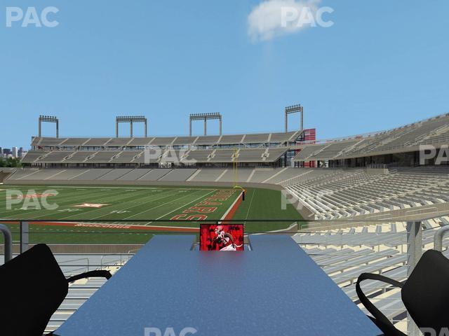 Seating view for TDECU Stadium Section Loge Box 1