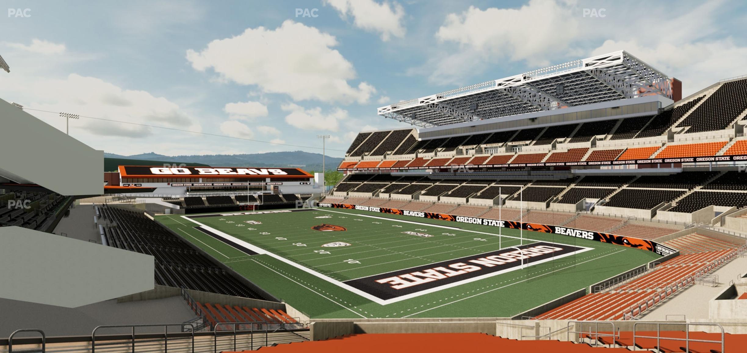 Seating view for Reser Stadium Section 126