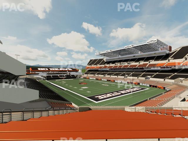 Seating view for Reser Stadium Section 126