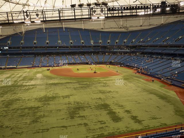 Seating view for Tropicana Field Section 351