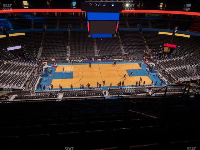 Seating view for Paycom Center Section 309