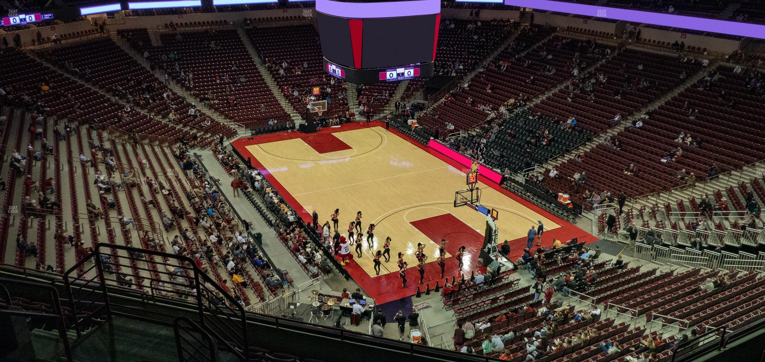 Seating view for Colonial Life Arena Section 217