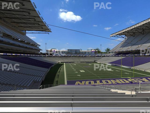 Seating view for Husky Stadium Section 139