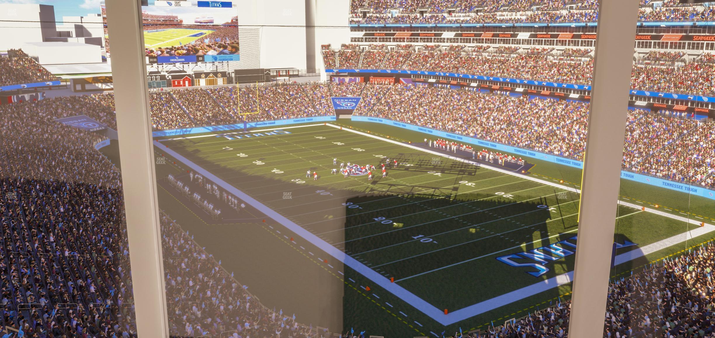 Seating view for Nissan Stadium Section Suite 650 W