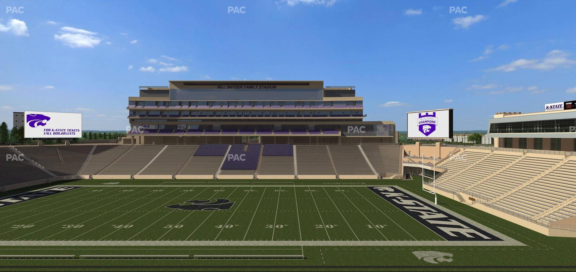 Seating view for Bill Snyder Family Stadium Section 229