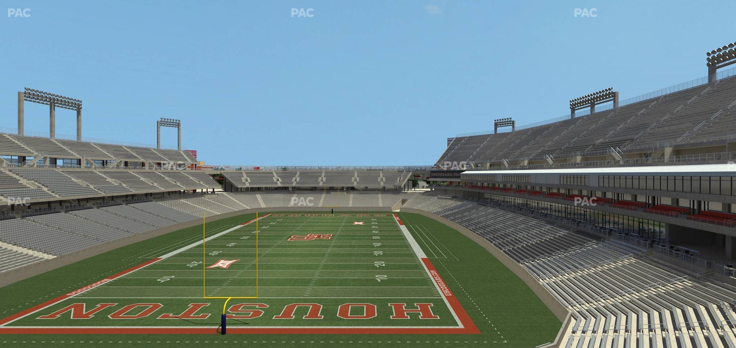 Seating view for TDECU Stadium Section 219