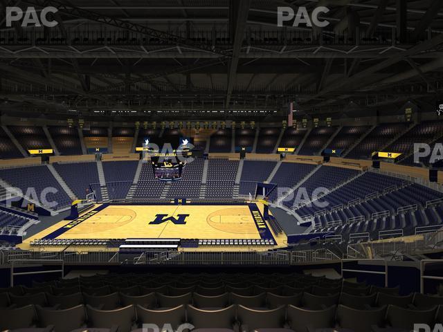 Seating view for Crisler Center Section 222