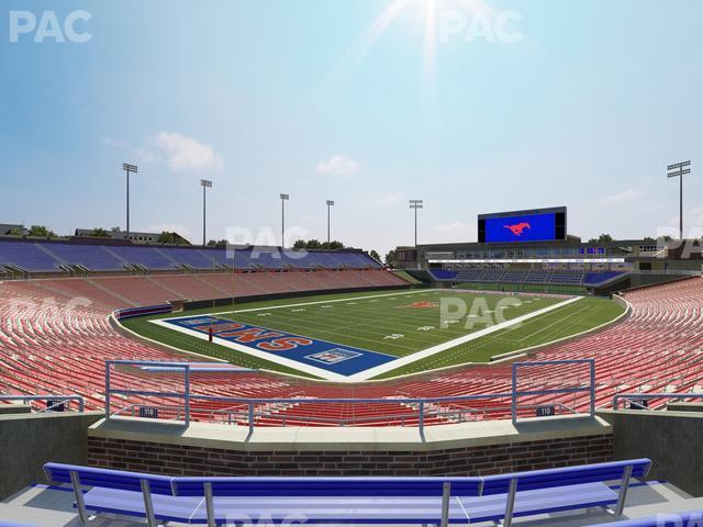 Seating view for Gerald Ford Stadium Section 210