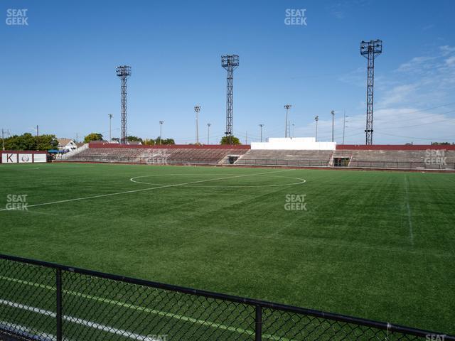 Seating view for Keyworth Stadium Section Bench Box