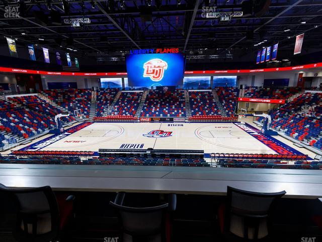 Seating view for Liberty Arena Section Loge Box 5