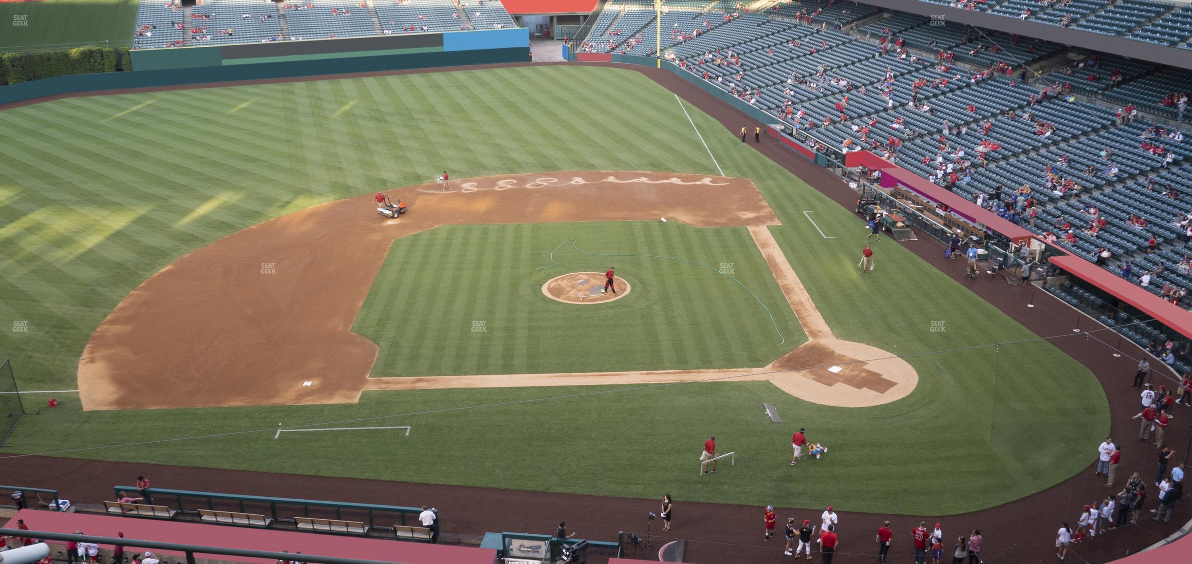 Seating view for Angel Stadium of Anaheim Section 413