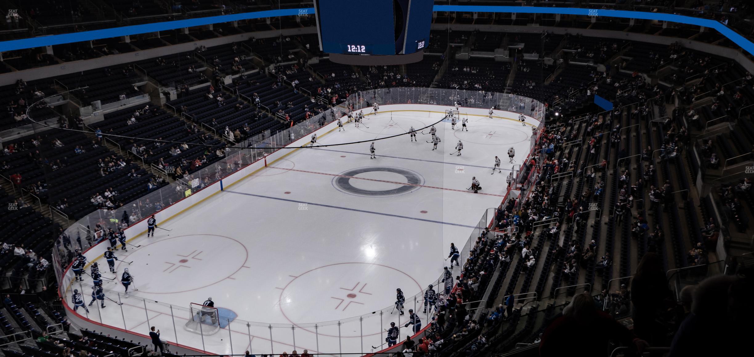 Seating view for Canada Life Centre Section 326