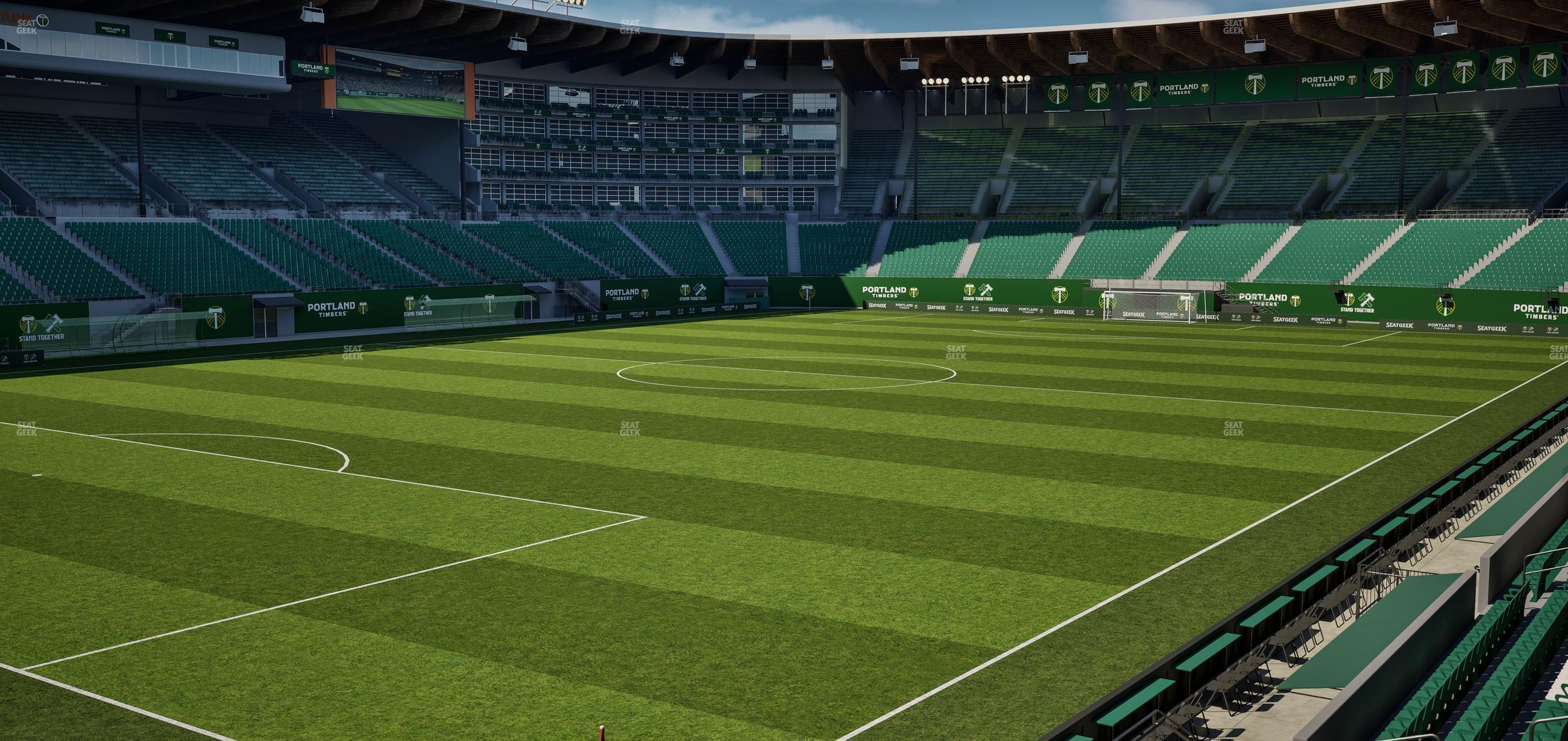 Seating view for Providence Park Section 93