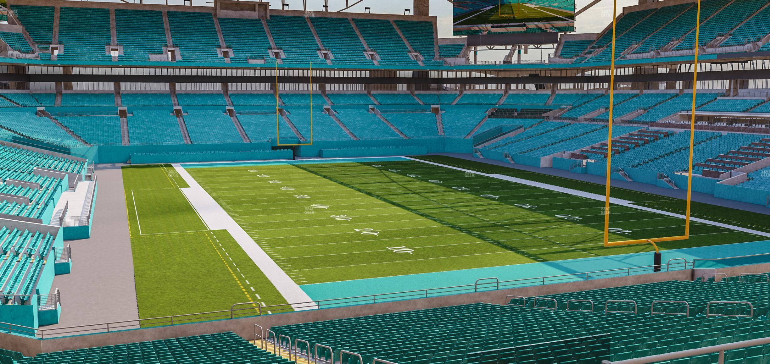 Seating view for Hard Rock Stadium Section 207