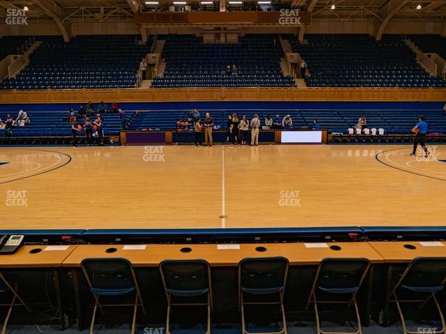 Seating view for Cameron Indoor Stadium Section 17